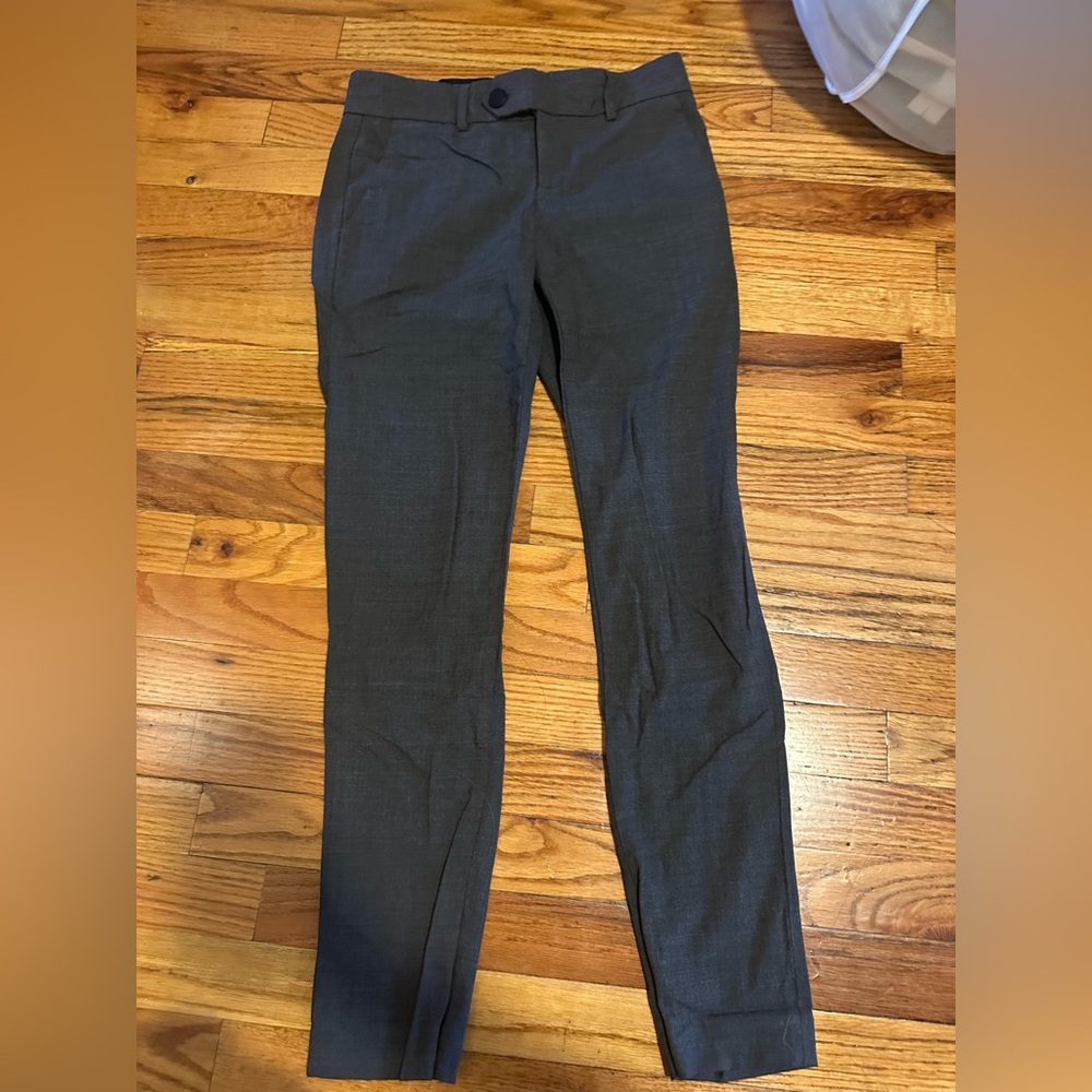 Vince women’s wool dress pants with zippered bottoms